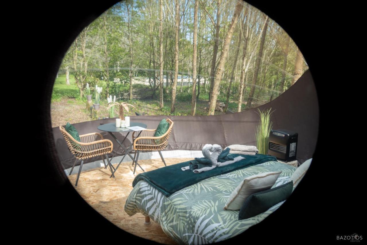 Logement insolite Bubble jungle Saint-Évarzec Extérieur photo