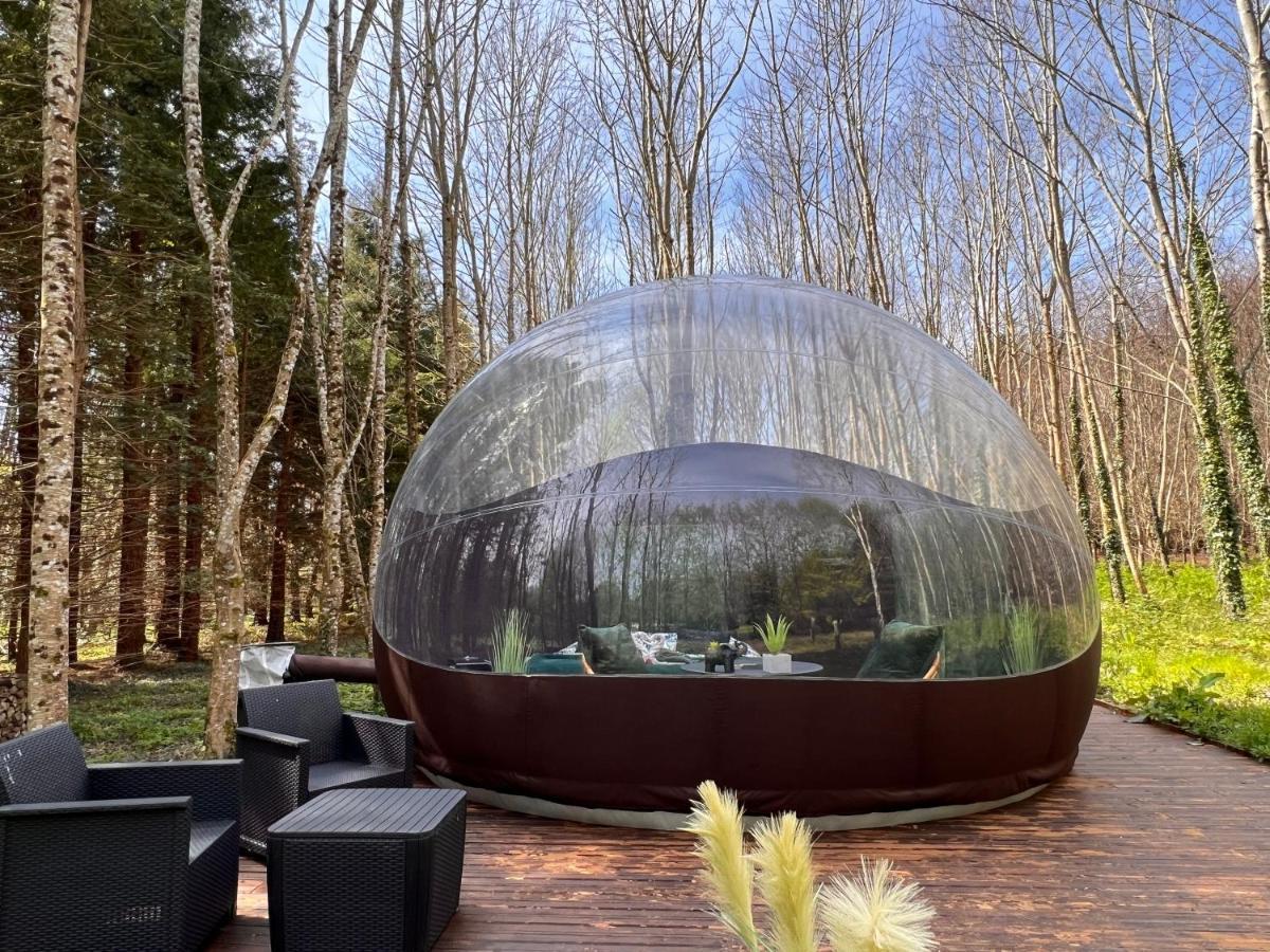 Logement insolite Bubble jungle Saint-Évarzec Extérieur photo